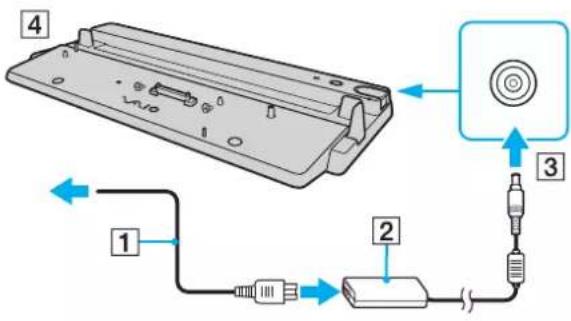 SONY Vaio VGN-FE31M - Attaching Your Computer to the Multi Function Bay Docking Station - 4