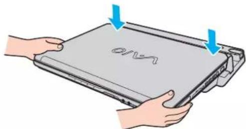 SONY Vaio VGN-FE31M - Attaching Your Computer to the Multi Function Bay Docking Station - 7