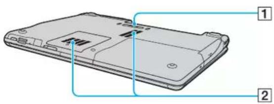SONY Vaio VGN-FE31M - Bottom - 1