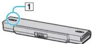 SONY Vaio VGN-FE31M - Installing the Battery Pack - 2