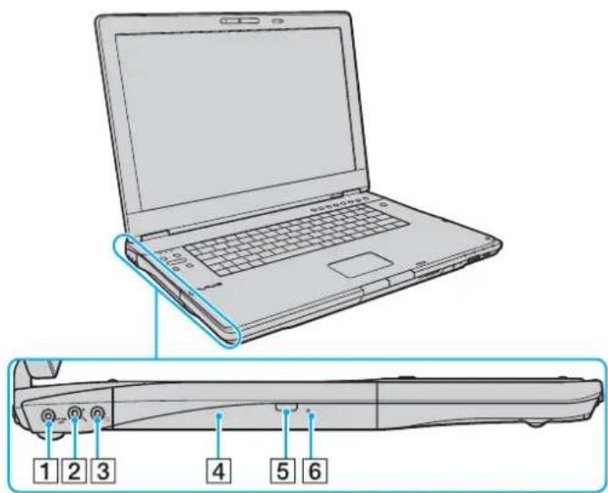 SONY Vaio VGN-AR51J - Left - 1