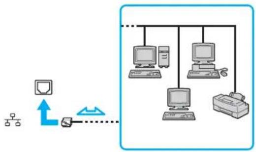 SONY Vaio VGN-AR51J - Connecting to a Network (LAN) - 1