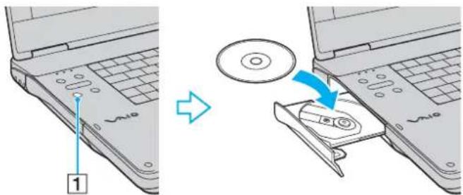SONY Vaio VGN-AR51J - Using the Optical Disc Drive - 2