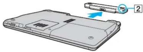 SONY Vaio VGN-AR51J - Removing the Battery Pack - 2