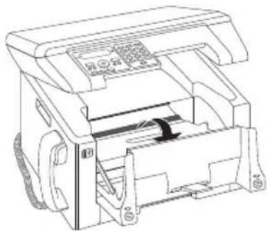 PHILIPS SFF 6135hfd - Papierstau in Druckeinheit beheben - 4