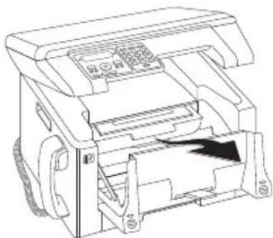 PHILIPS SFF 6135hfd - Papierstau in Druckeinheit beheben - 3