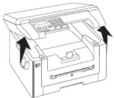 PHILIPS SFF 6135hfd - Verpackungsmaterial von der Tonerkartusche entfernen - 1