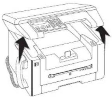 PHILIPS SFF 6135hfd - Papierstau in Druckeinheit beheben - 1