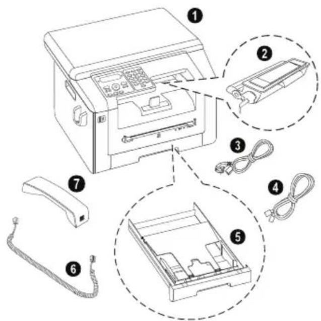 PHILIPS SFF 6135hfd - Verpackungsinhalt - 1