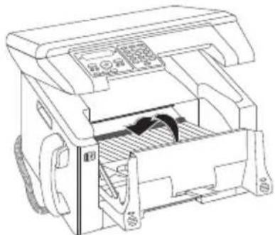 PHILIPS SFF 6135hfd - Papierstau in Druckeinheit beheben - 6