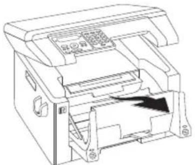 PHILIPS SFF 6135hfd - Verpackungsmaterial von der Tonerkartusche entfernen - 3