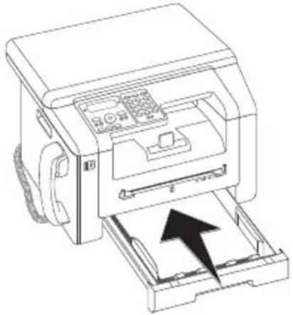 PHILIPS SFF 6135hfd - Papierstau in Papierkassette/Papiereinzug beheben - 3