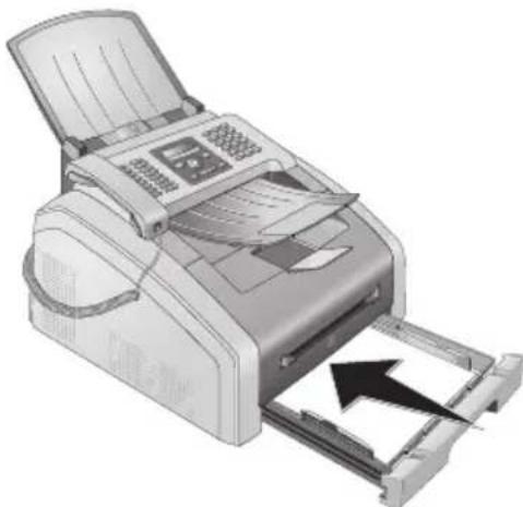 PHILIPS Laserfax LPF 5120 - Papierstau in Papierkassette/Papiereinzug beheben - 3