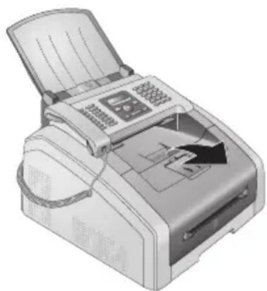 PHILIPS Laserfax LPF 5120 - Nicht öffnen während eines Druckauftrages! - 1