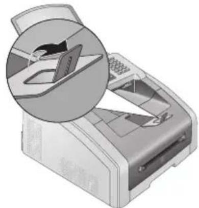 PHILIPS Laserfax LPF 5120 - Papierstopper nicht mit Legal-Papier verwenden! - 1