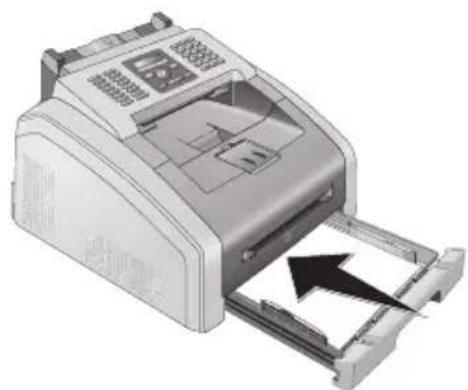 PHILIPS Laserfax LPF 5120 - Verpackungsmaterial aus der Papierkassette entfernen - 5