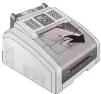 PHILIPS Laserfax LPF 5120 - Verpackungsmaterial von der Tonerkartusche entfernen - 1
