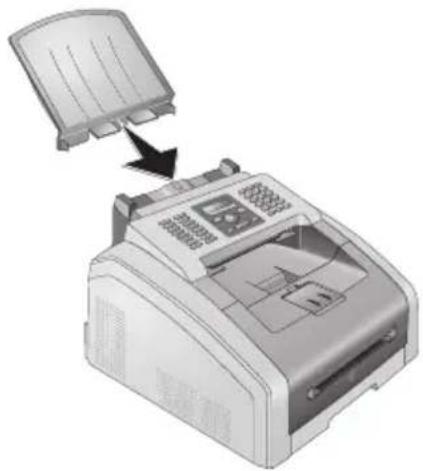 PHILIPS Laserfax LPF 5120 - Dokumentenhalter anbringen - 1