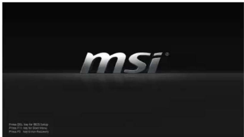msi® Press DL: Key for iOS Setup Press F1: Key for Root Menu Press F2: Key to run Raspberry