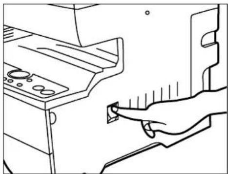 Océ OP14 - 2-1 Connecting the printer cable - 3
