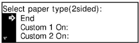 Océ OP1020 - Duplex Print for Paper Type - 4