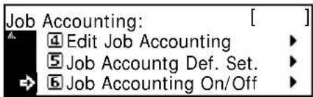 Océ OP1020 - Enabling Job Accounting - 1