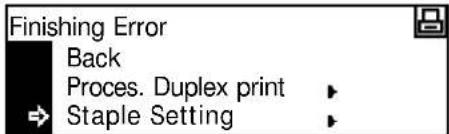 Océ OP1020 - Stapling Error Detection - 2