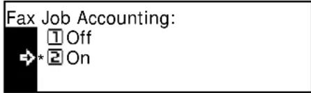 Océ OP1020 - Fax Job Accounting - 3