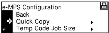 Océ OP1020 - Maximum Number - Quick Copy Jobs - 2