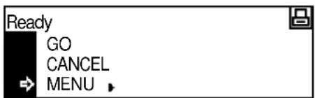 Océ OP1020 - Access the Print Quality Screen - 2
