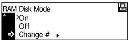 Océ OP1020 - RAM Disk Size - 4