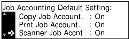 Océ OP1020 - Scanner Job Accounting - 2