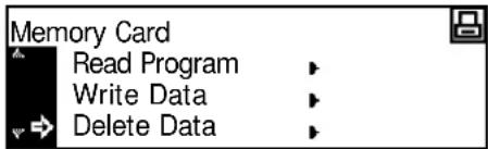 Océ OP1020 - Deleting Data - 1