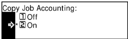 Océ OP1020 - Copy Job Accounting - 3