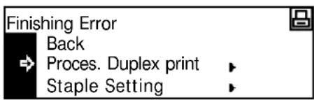 Océ OP1020 - Duplex Error Detection - 2
