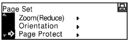 Océ OP1020 - Page Protect Mode - 1