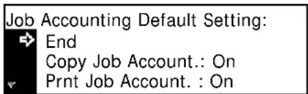 Océ OP1020 - Copy Job Accounting - 4