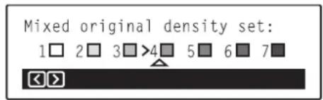 Océ OP30C - ⑤Mixed original density - 1