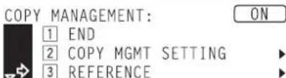 Océ OP30C - - Checking the copy counts - 2