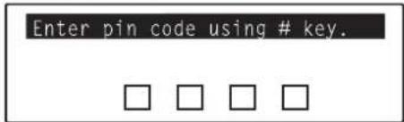 Océ OP30C - Press the Enter key. - 1