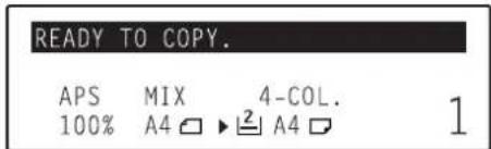 Océ OP30C - Set the original to be copied. - 2