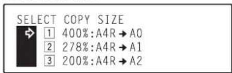Océ OP30C - Press the Enter key. - 4