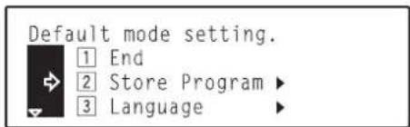 Océ OP30C - Registering a program - 2