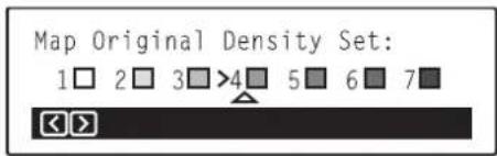 Océ OP30C - ⑨Map original density - 1