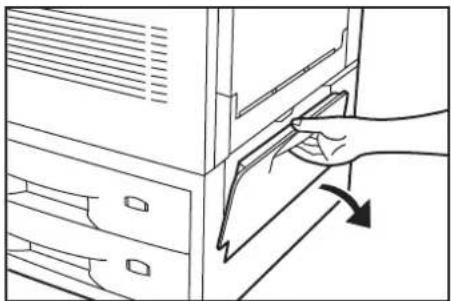 Océ OP30C - ● Misfeed inside the right side drawer cover - 2