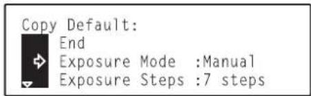 Océ OP30C - Press the Enter key. - 1
