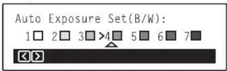 Océ OP30C - ④ Auto exposure adjustment (b/w) - 1