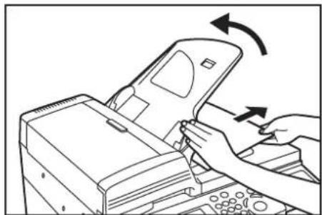 Océ OP30C - ⑦Misfeed in the optional SRDF - 3