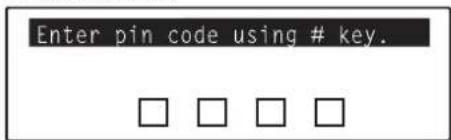 Océ OP30C - Press the Enter key. - 1