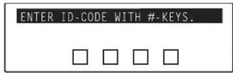 Océ OP30C - Press the Enter key. - 2